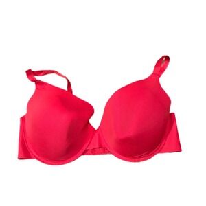Nautica Intimates Bra Womens 40D Red Excellent Underwire Molded T-Shirt 5327-70